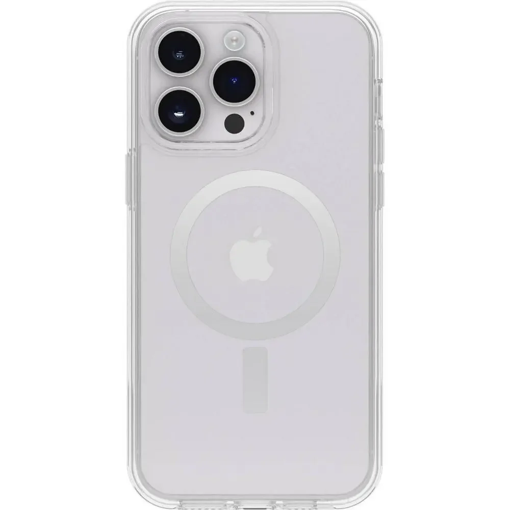 OtterBox iPhone 14 Pro Max Symmetry Plus Case w/ MagSafe Clear Impact Resistant